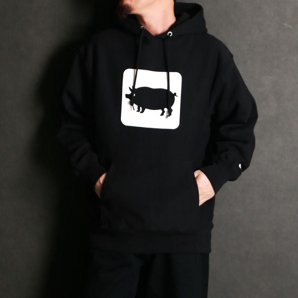 CYOW HOODIE - BLACK / プルオーバーパーカー