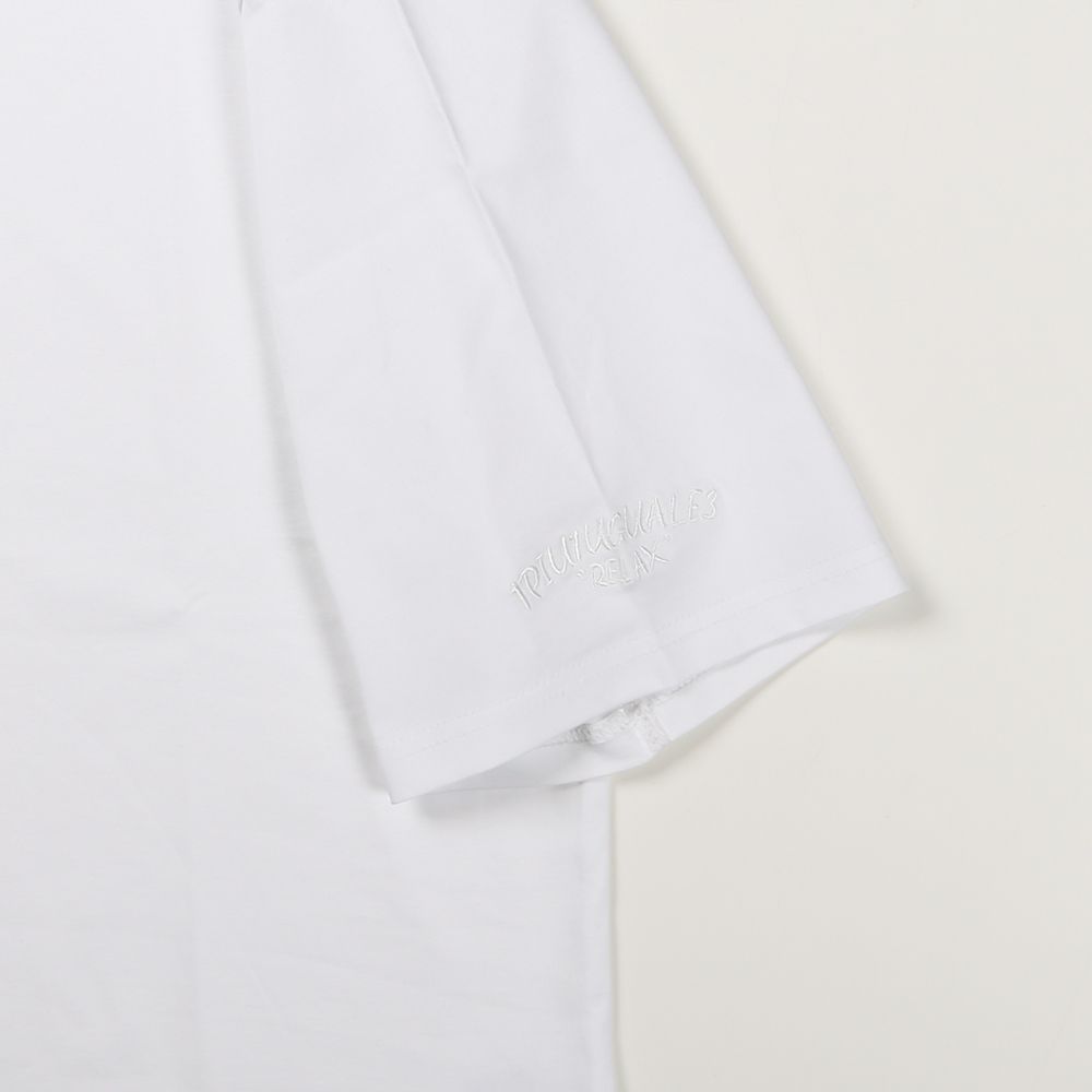 SILKETE HALF SLEEVE RELAX T-SHIRTS / シルケット 5分袖Tシャツ  / UST-22022