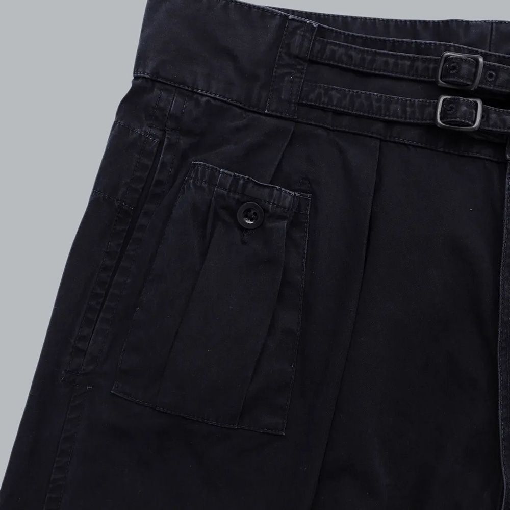GURKHA TROUSERS - BLK / 2026AW-PT4-YT