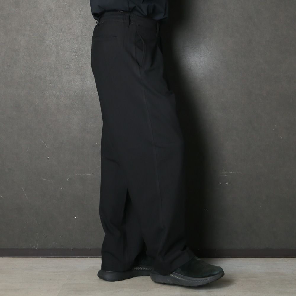 WARM SLACKS - BLACK / スラックス / VTM-26-P-118