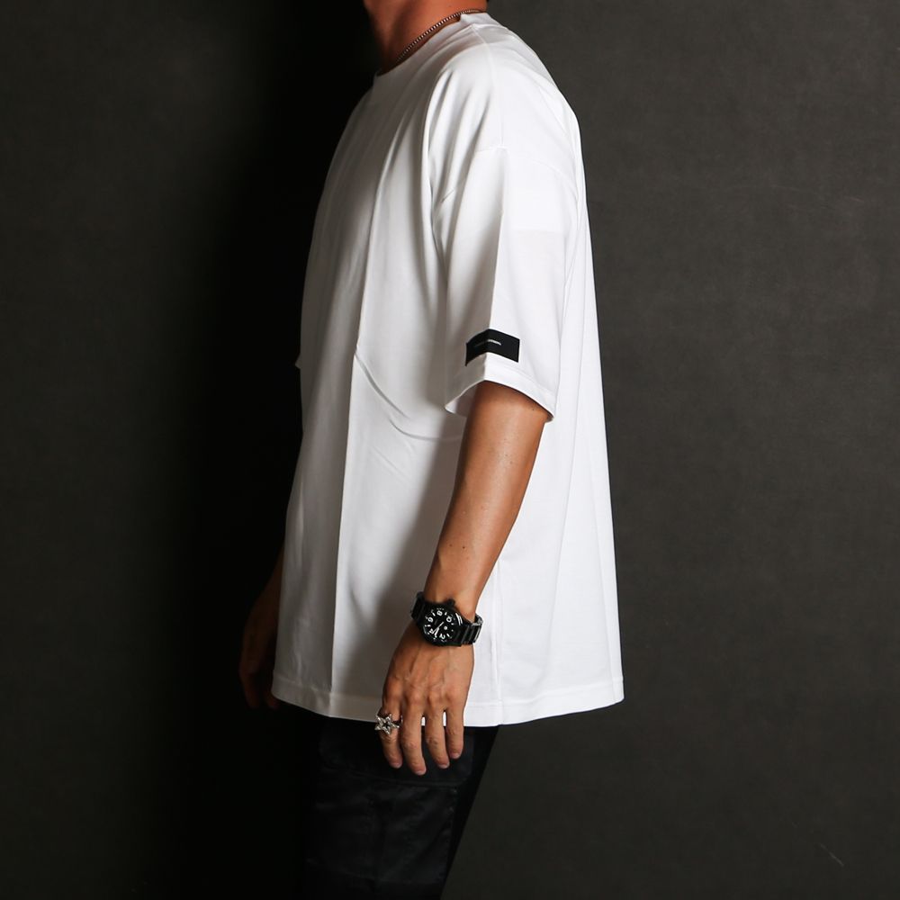 REV MESH OVER TEE - WHITE / オーバーサイズ メッシュTシャツ / RC40-T-004