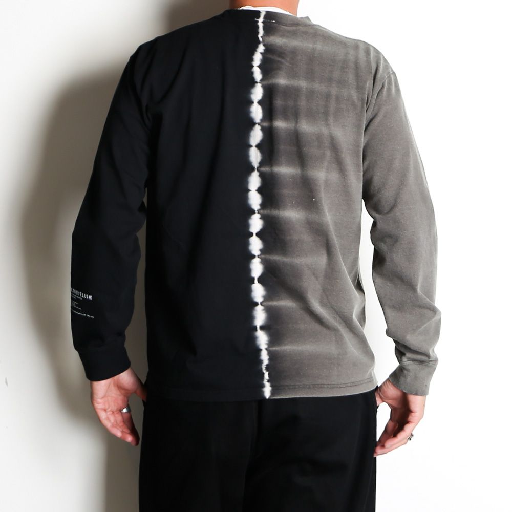 TIE DYE L/S TEE - BLACK TIE DYE / ロングスリーブTシャツ / 24'RTC-0302