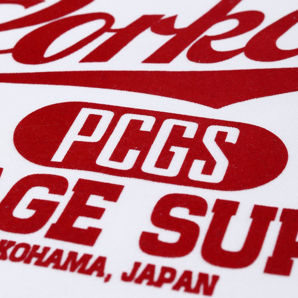 SCRIPT COLLEGE SWEAT - WHITE / スウェット