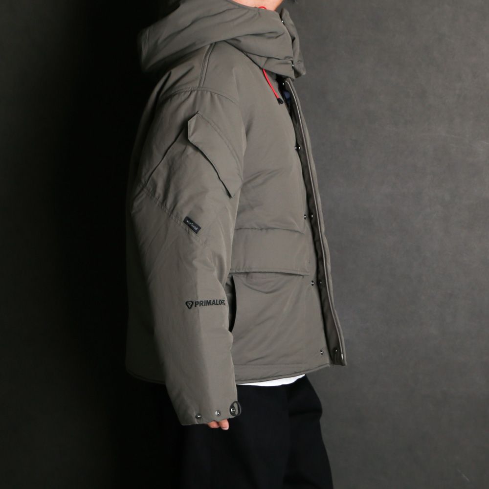 POLIQUANT/ポリクアント】THE E.C.W.C.S. DEFORMING HOODED PADDING