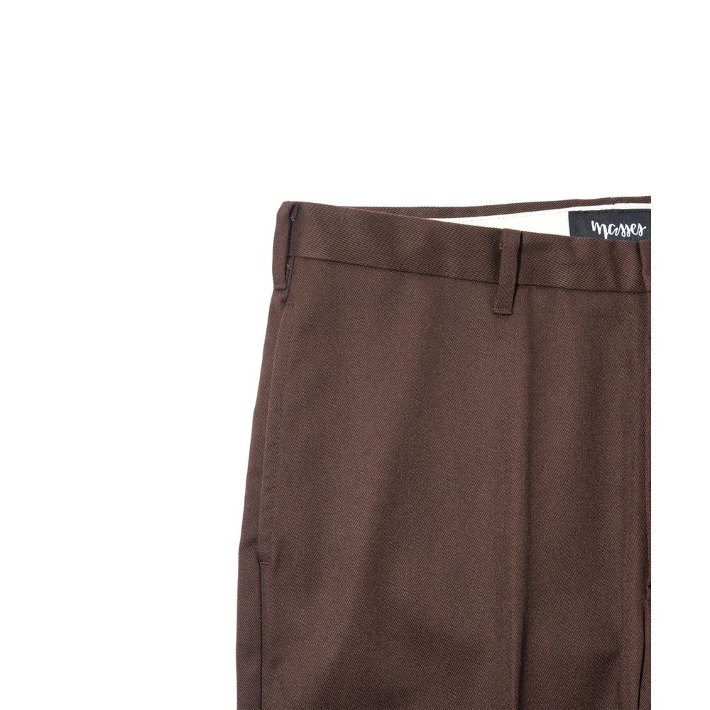 MASSES - TC-HOPSACK PANTS - Brown / ワークトラウザー / 1241015 