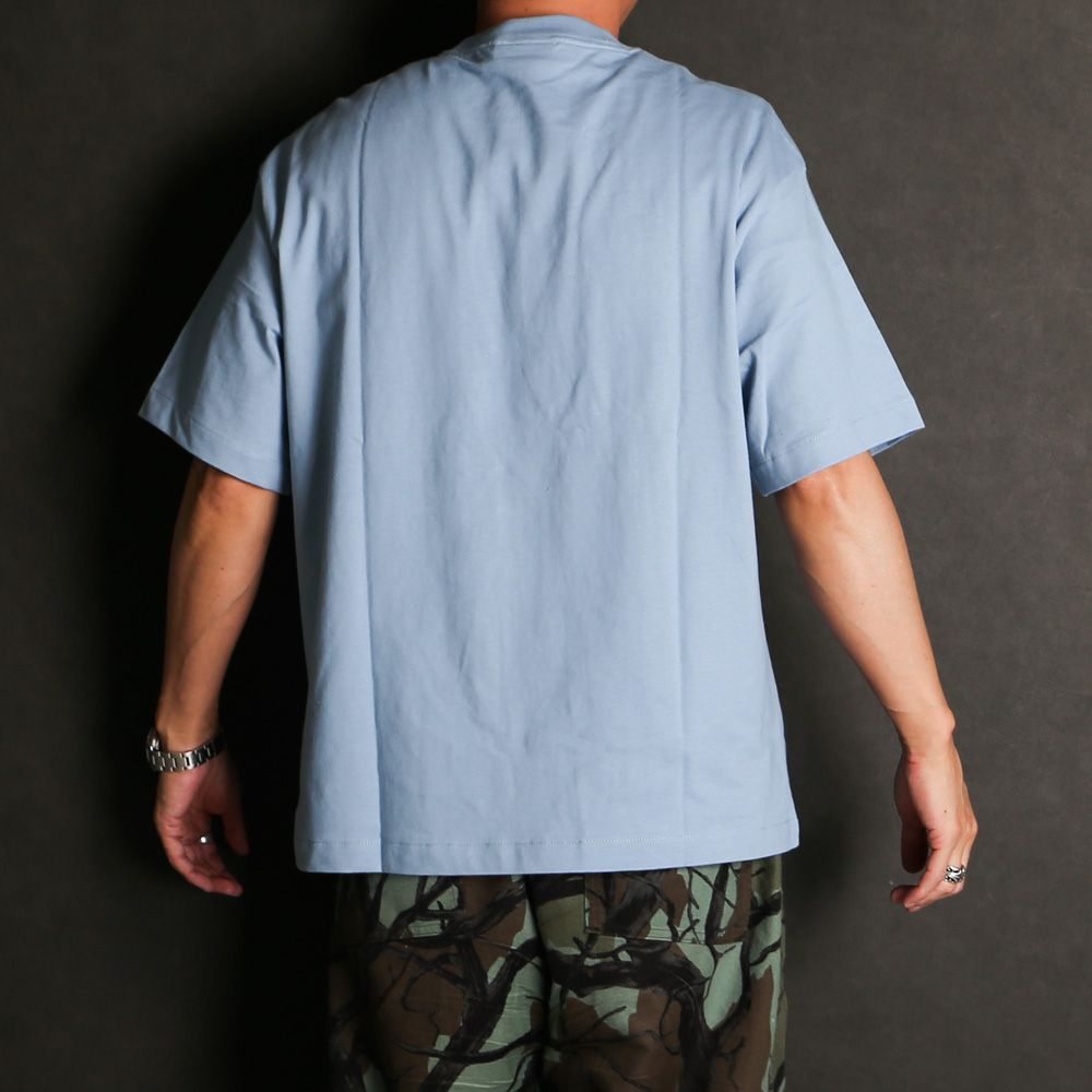 SS RLXD STANDARD LOGO TEE - Faded Denim / Tシャツ / 40HM228