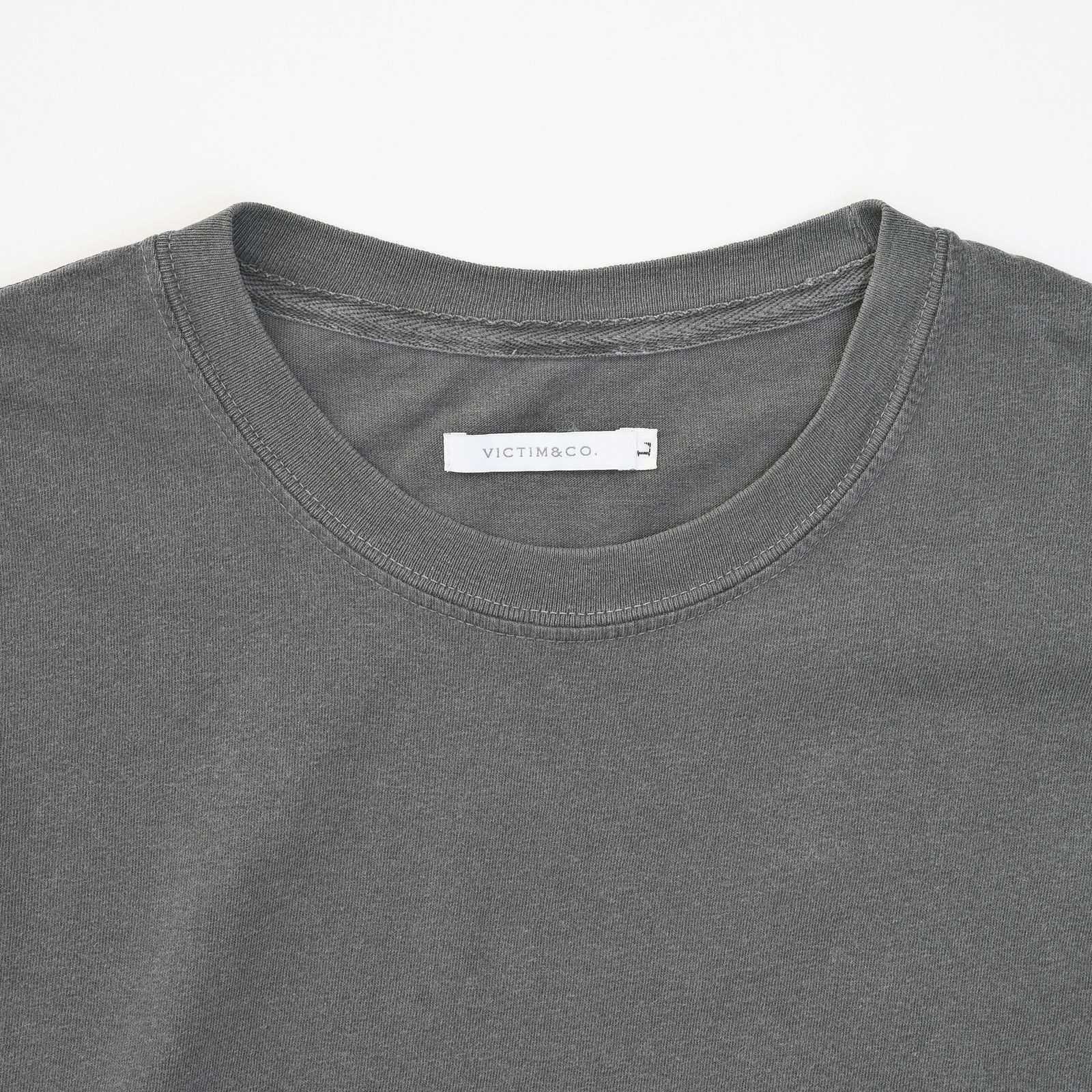 WASHED TEE / ロゴ カットソー / VTM-21-T-040