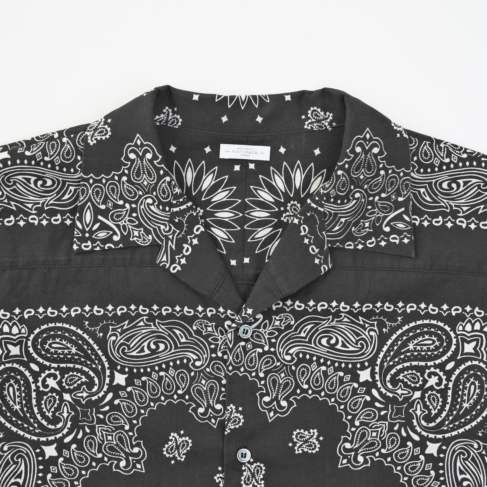 ×HAV-A-HANK / PAISLEY SHIRTS / ペイズリー オープンカラーシャツ / VTM-21-S-025