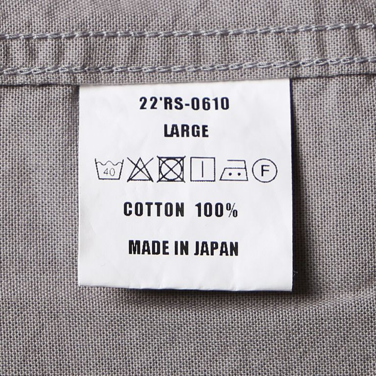 RATS - COMBI WORK S/S SHIRT / コンビ ワークシャツ / 22