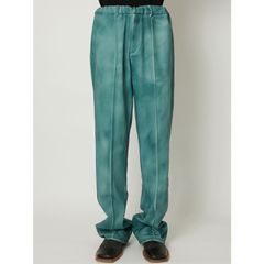 "LEATHER COATING JERSEY" EASY TROUSERS / トラウザー / TA24SS-PT091