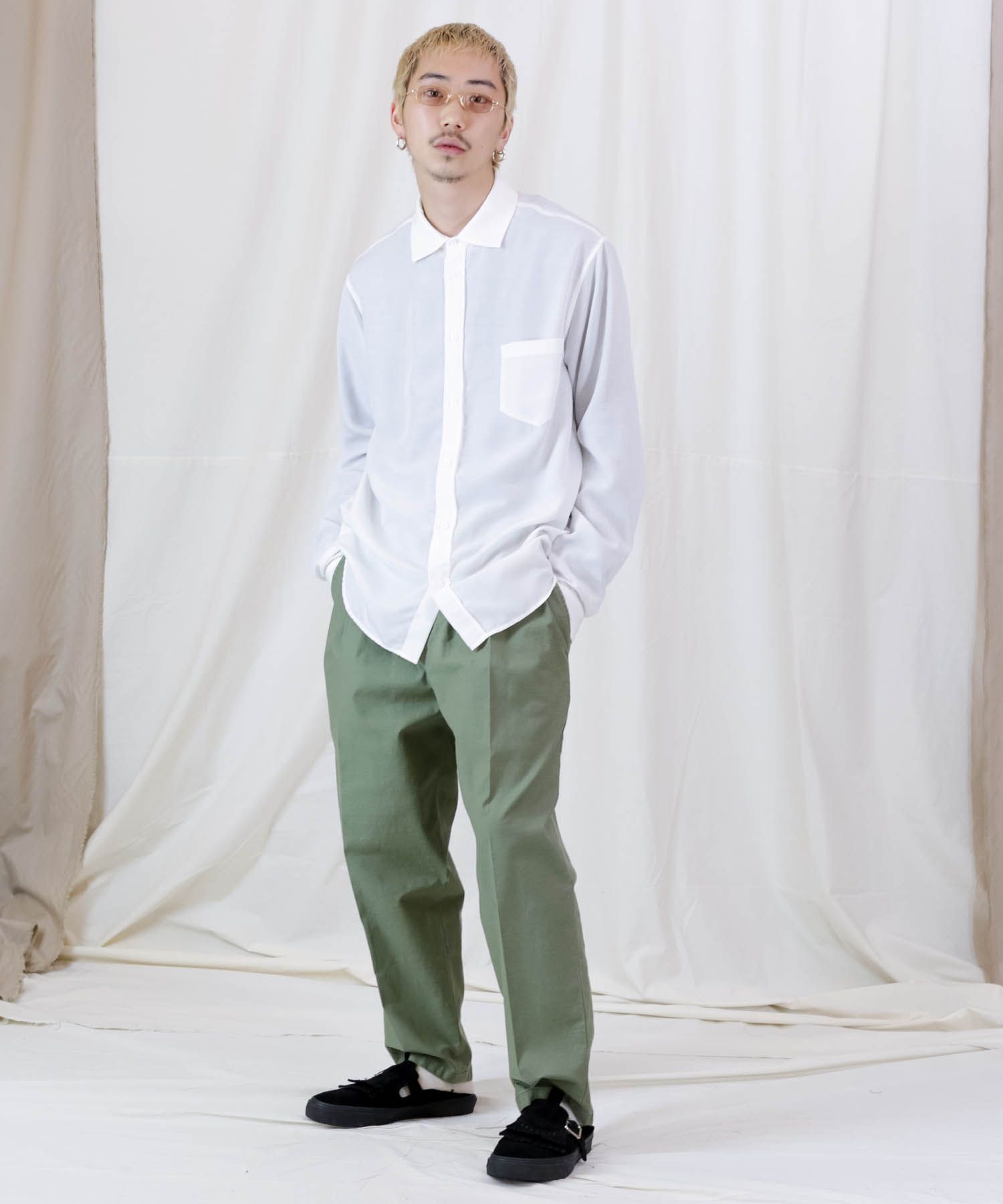 PLAIN DUNGAREE SH / プレーンシャツ / 379110