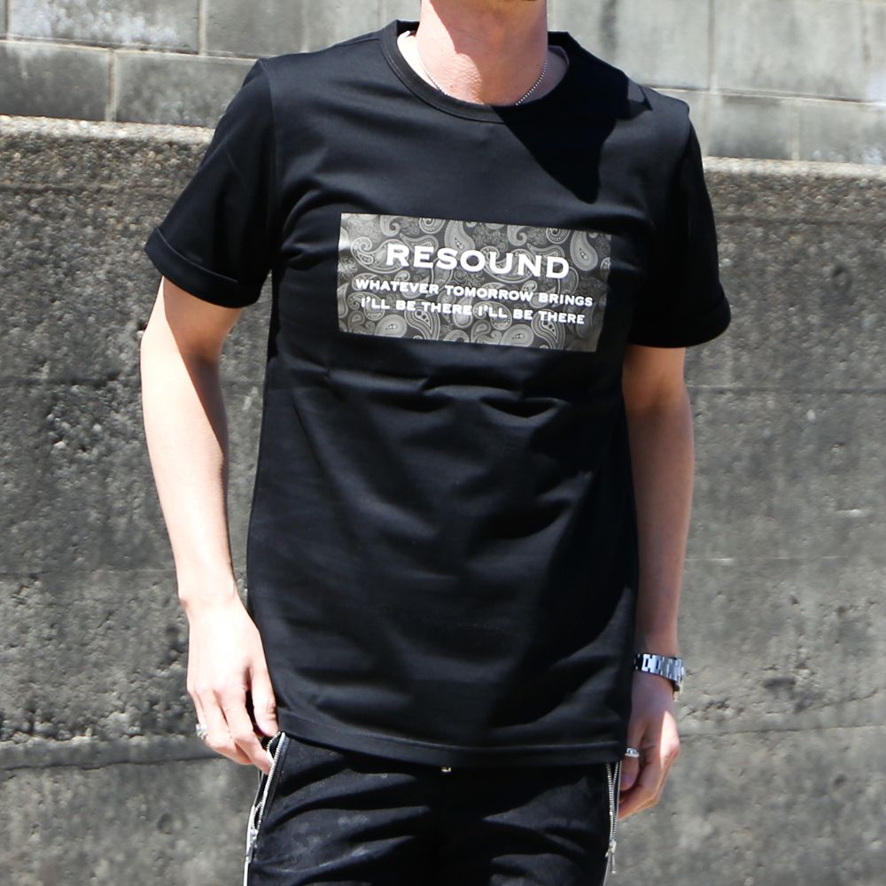 BANDANA BOX ROGO ROLL UP JERSEY TEE /  プリントTシャツ / RC19-T-007