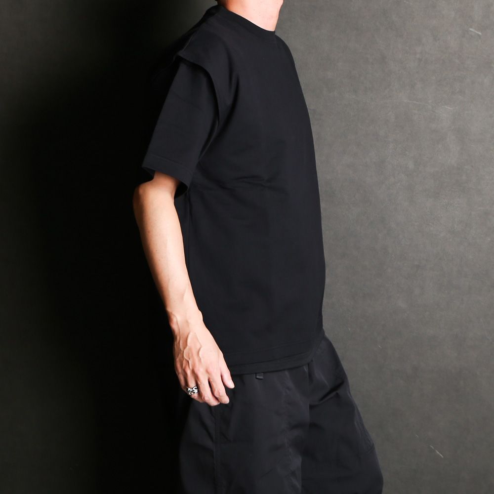 [THREETIMES] Sharon Layered Tee ★すぐ品切れ★ Double Layered Tee - SALE