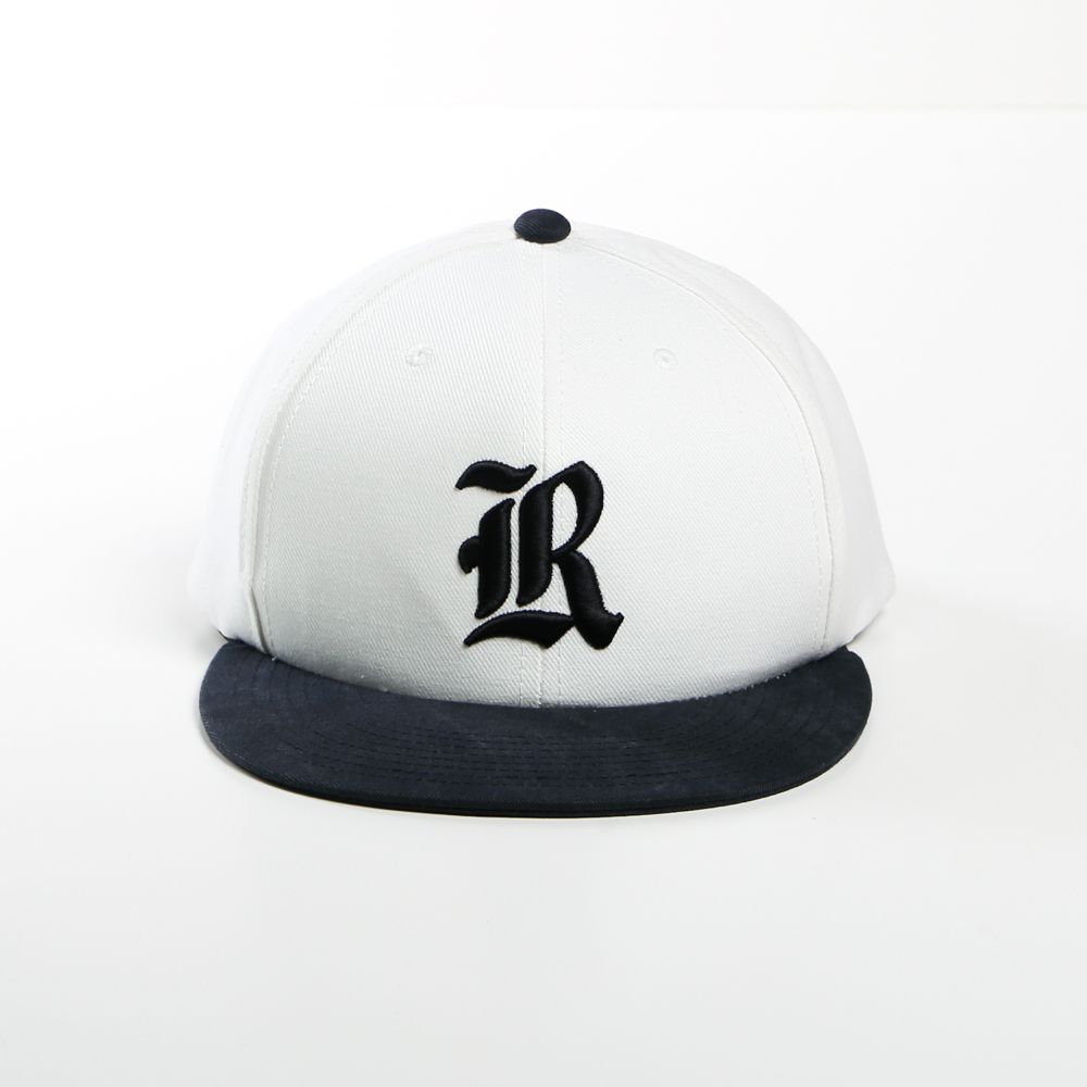 OLD ENGLISH COMBI CAP / 6パネルキャップ - ブラック / 22'RA-0414