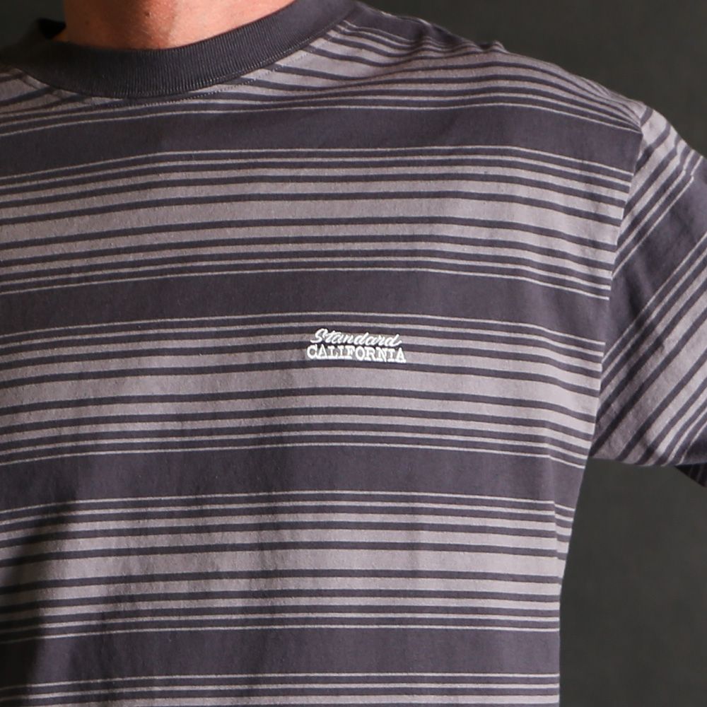SD Heavyweight Border LS T / ボーダー Tシャツ / TSOLB170