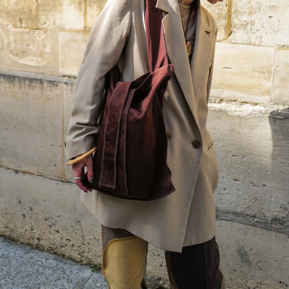 MARY INSIDE OUT TOTE - M / CERATO BRIGHT / BROWN / ITTI-BAG-130-CB