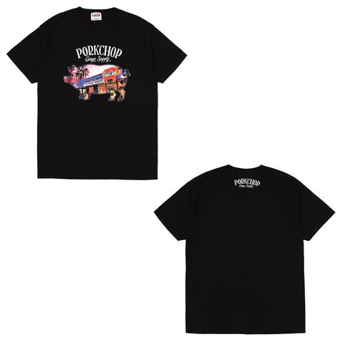 PCP STORE TEE - BLACK / ショートスリーブTシャツ