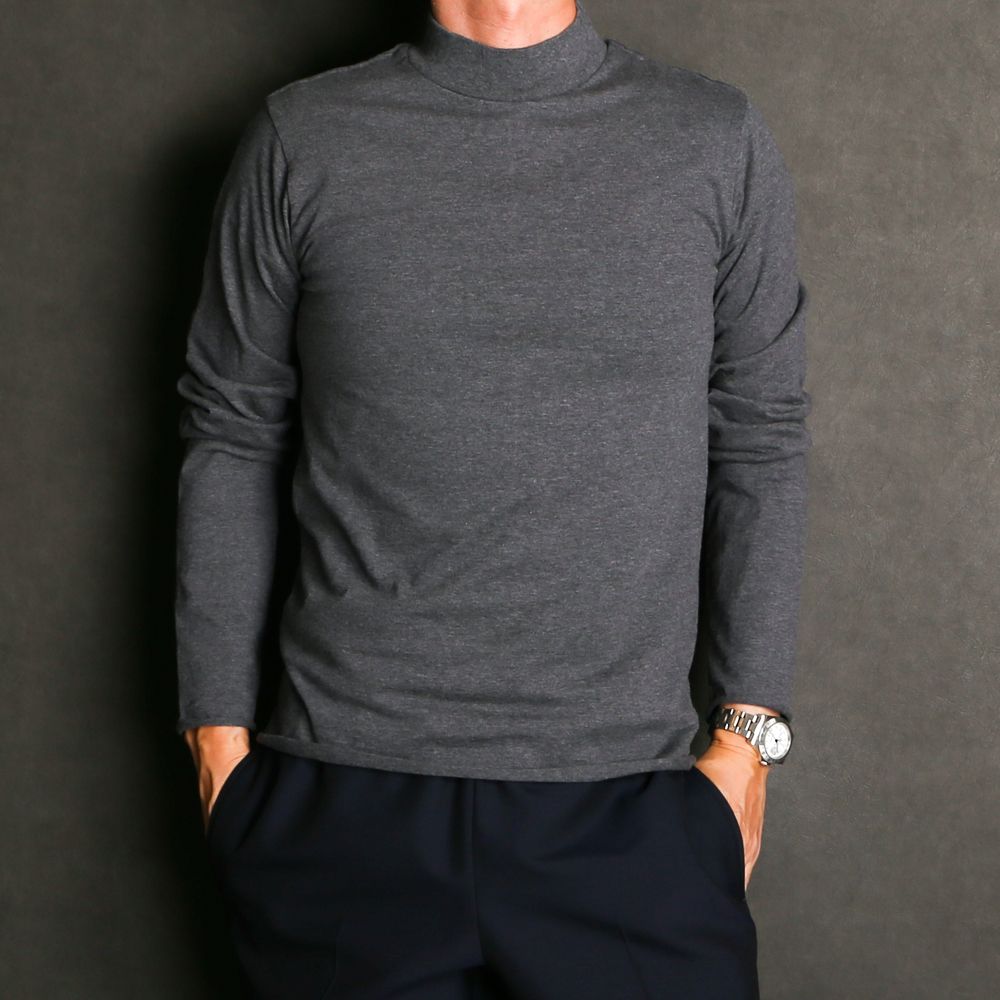 mock neck L/S / モックネック カットソー / 7319 js01u