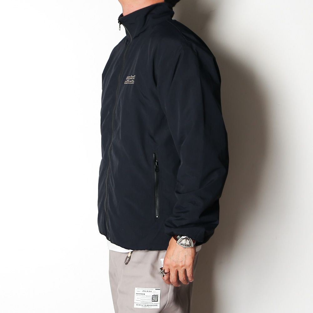 SD Shelled Fleece Jacket - Black / ナイロンフリースジャケット / OUNLE280