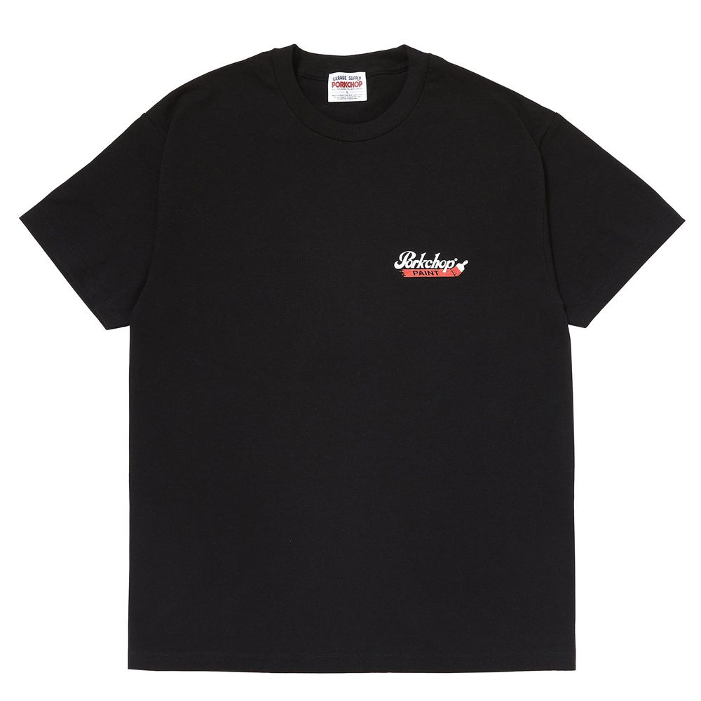 PCP LOGO TEE - BLACK / ショートスリーブTシャツ