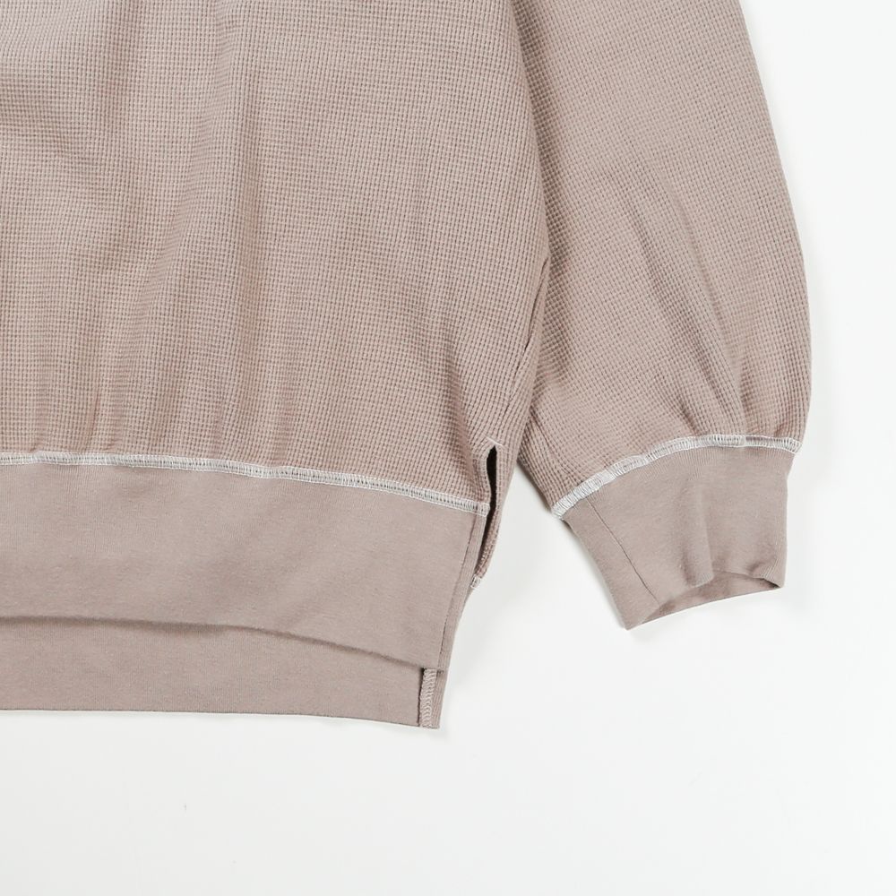 BIG WAFFLE SWEAT / ビッグワッフルスウェット サーマルカットソー / VTM-22-SW-021