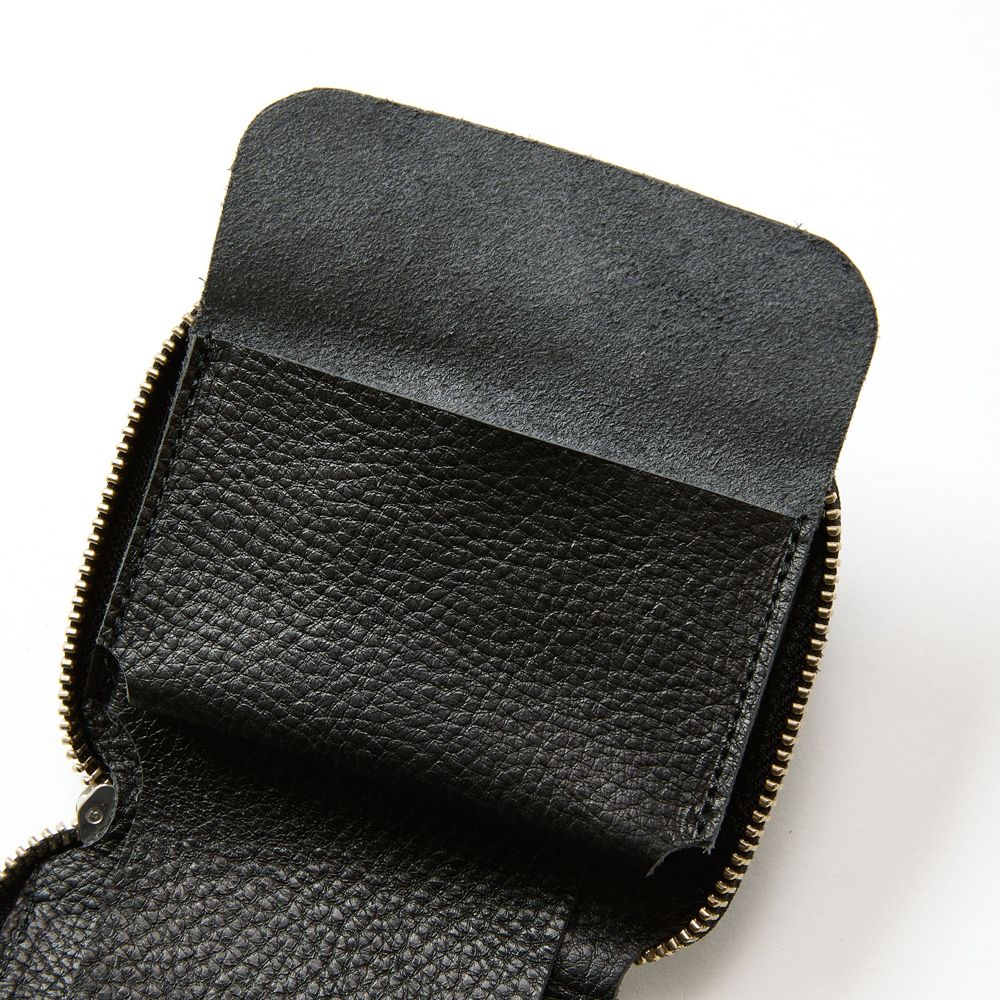 STUDS LEATHER ZIP MULTI WALLET / スタッズ ジップウォレット / CL-25AW010LE