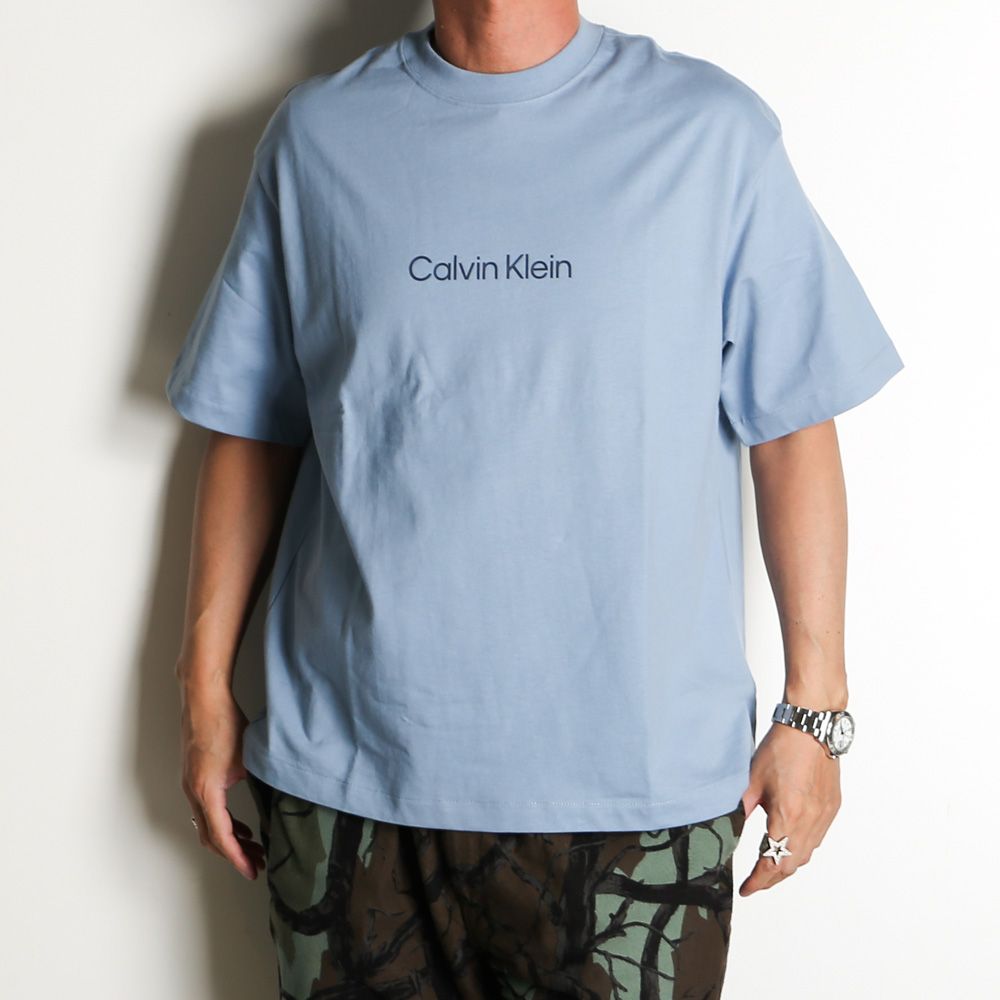 SS RLXD STANDARD LOGO TEE - Faded Denim / Tシャツ / 40HM228