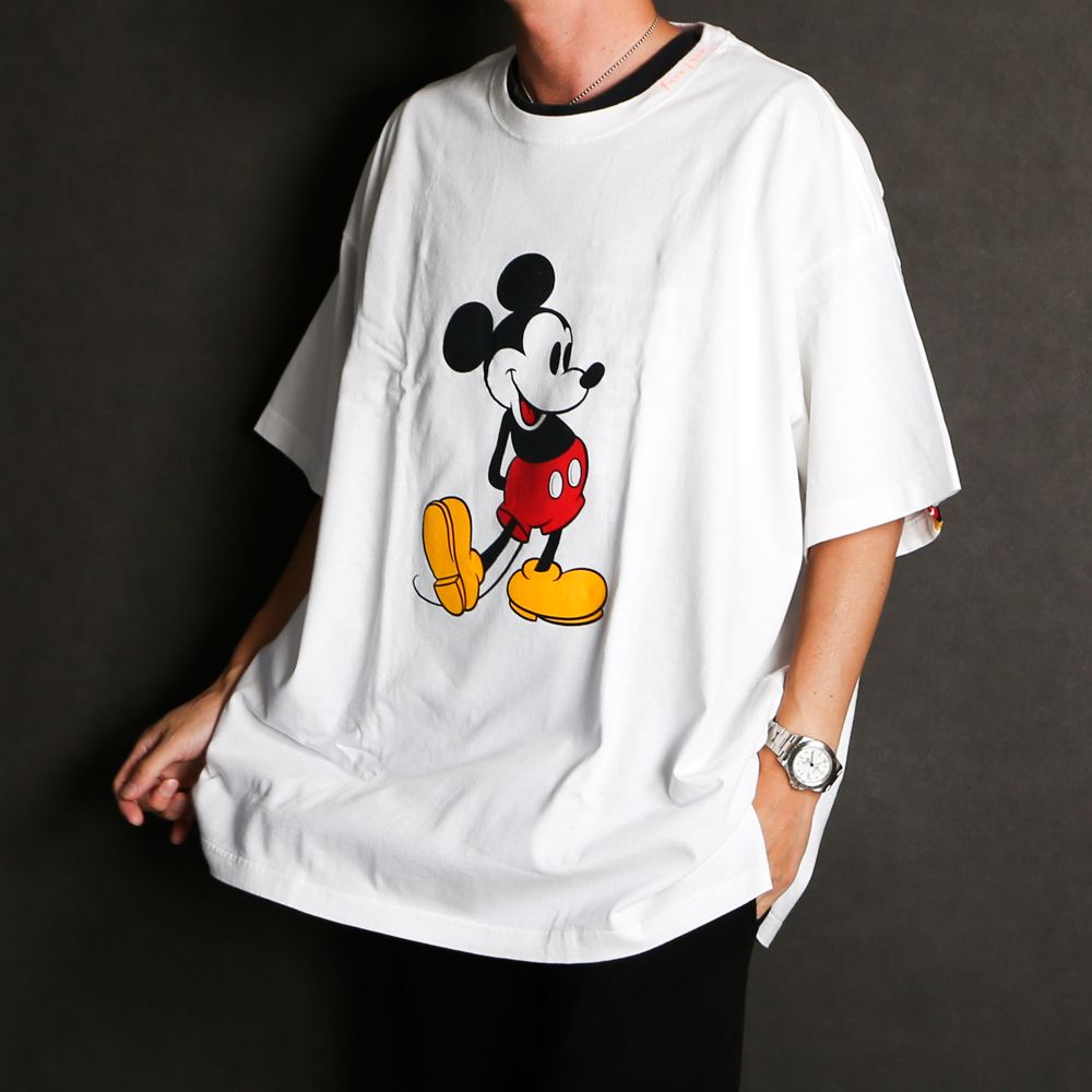 MICKEY RIB BIG TEE / Tシャツ / MIMI-TEE-U10