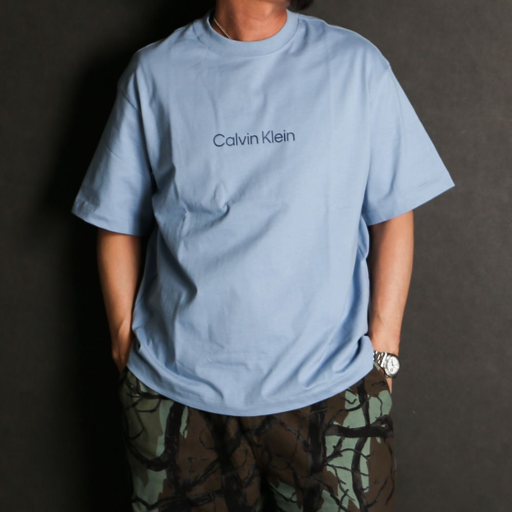 SS RLXD STANDARD LOGO TEE - Faded Denim / Tシャツ / 40HM228