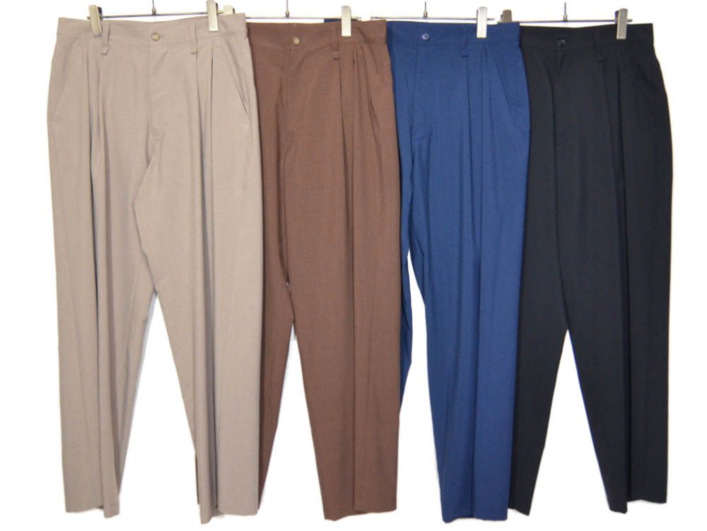 REFLAX WEATHER CLOTH WIDE PT / 2タックワイドパンツ / 479103