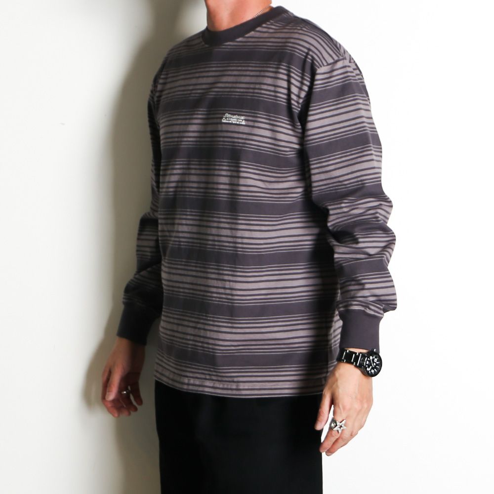 SD Heavyweight Border LS T / ボーダー Tシャツ / TSOLB170