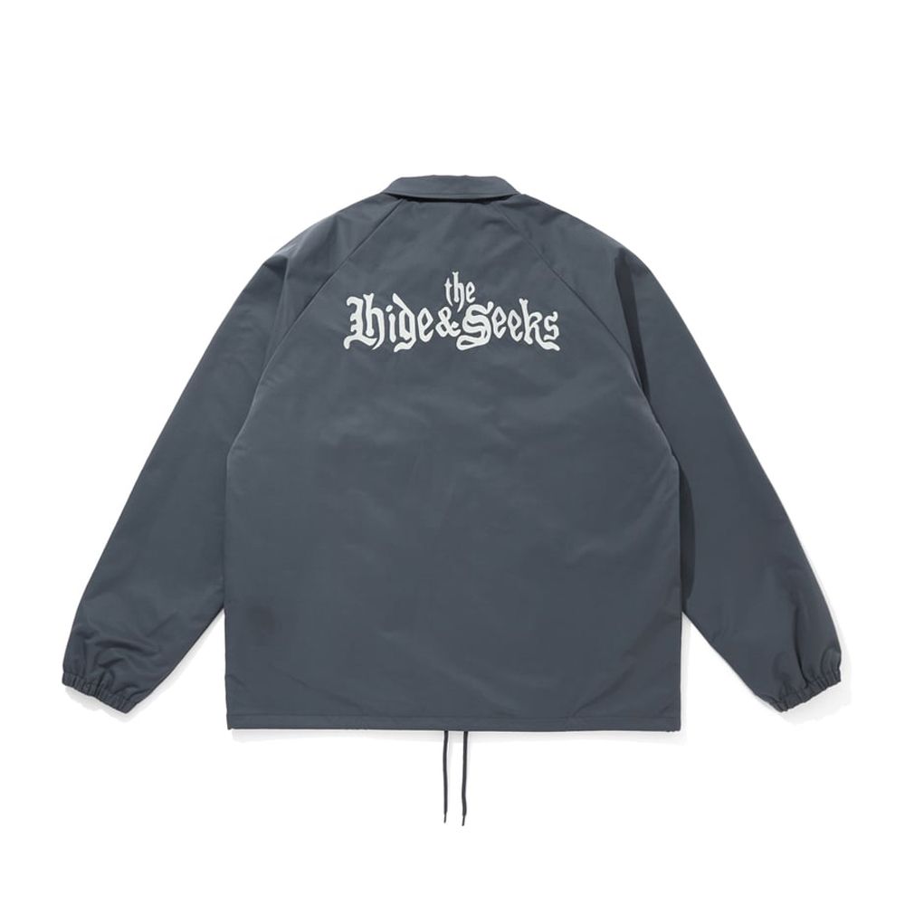 " HIDEANDSEEK × Toru Nishiura " / The H&S Team Jacket - C-GRY / コーチジャケット / H30th-091326