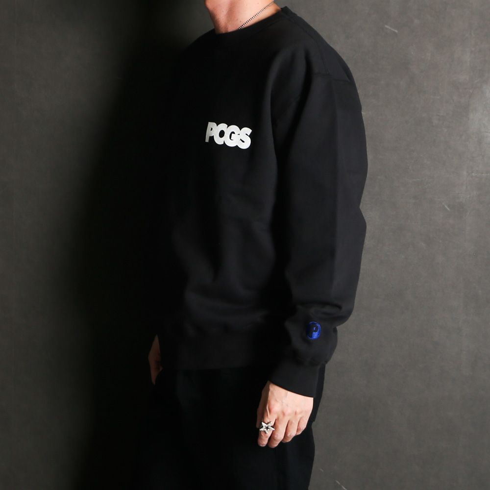 PCGS SQUARE SWEAT - BLACK / スウェット