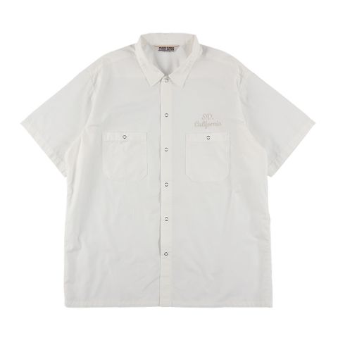 SD Dress Work Shirt SS - White / ワークシャツ / SHOSD220