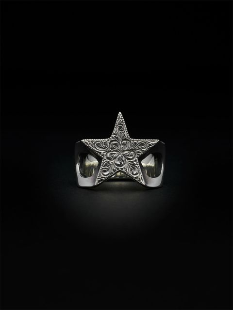 Engraved Star Ring / リング / RX-731-1