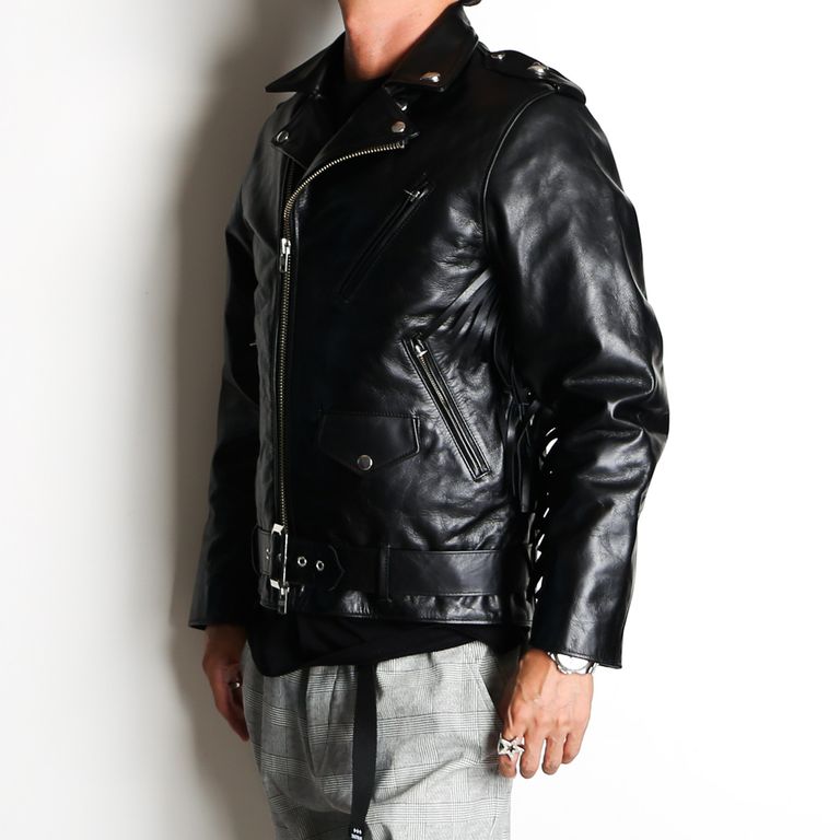 FIRSTRUST - ONE LOVE / FRINGE W-LEATHER RIDERS JACKET / 222FRJK 