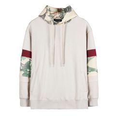 MULTI PATTERN SLEEVE BOTANICAL P.O HOODED / プルオーバー フーデッド / ILLCS23F-014