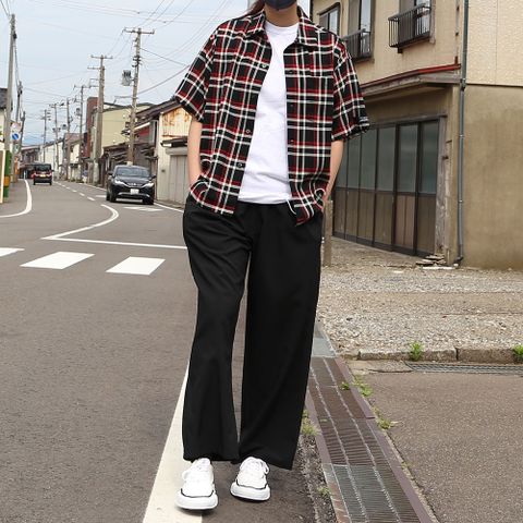 N.HOOLYWOOD×Maison MIHARA YASUHIRO×VICTIM×Iroquoisコーディネート(女性モデル173cm)