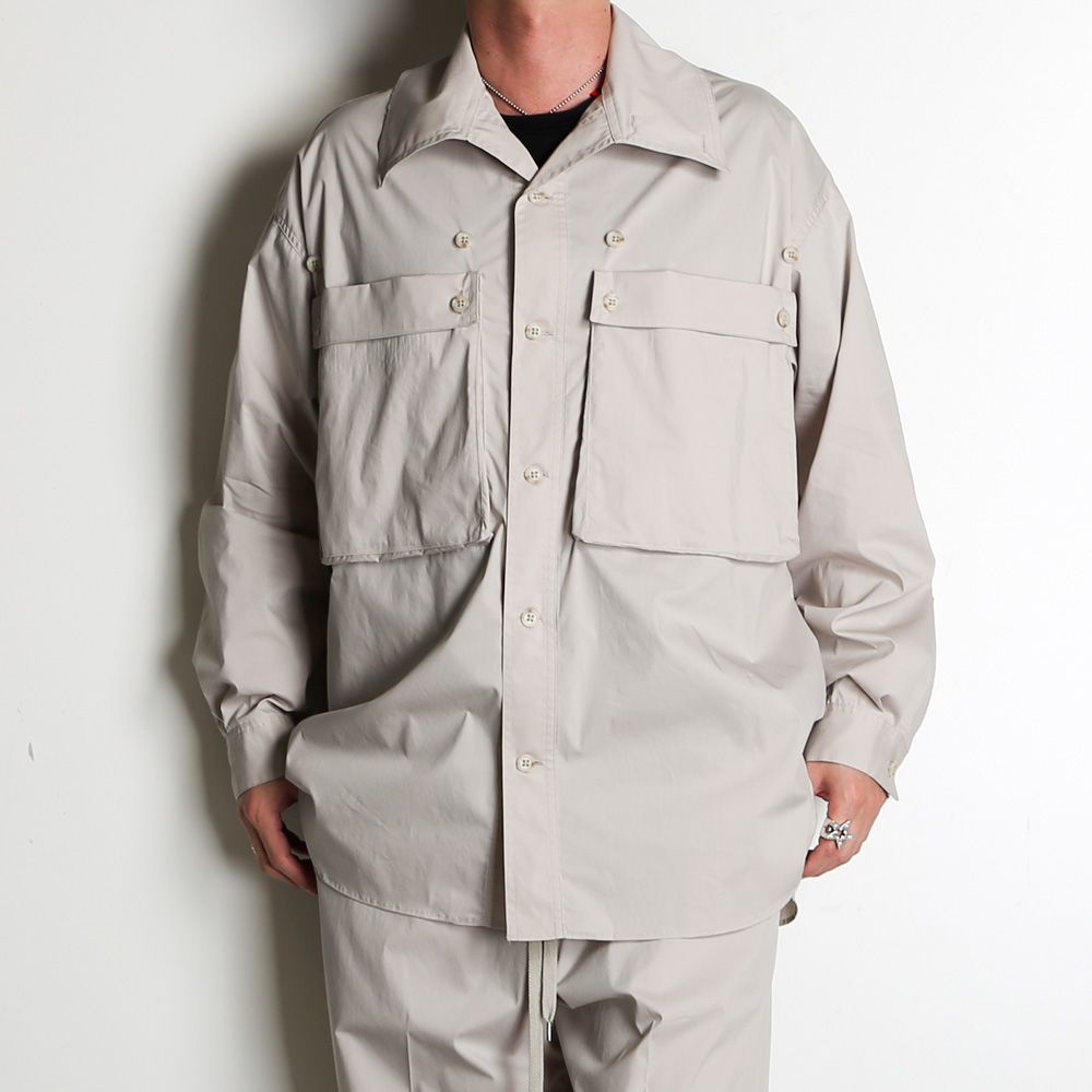 TC WEATHER BIG SH / ビックシルエットシャツ / 377104