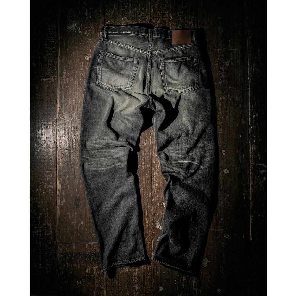 MVC type-XX denim pants (used washed) - Black / デニムパンツ / MVC-PT04