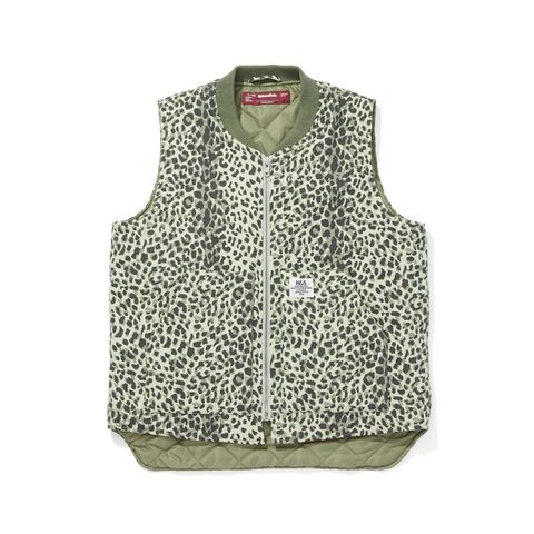 Camo Zip Work Vest - Panther / ワークベスト / HJ-100225