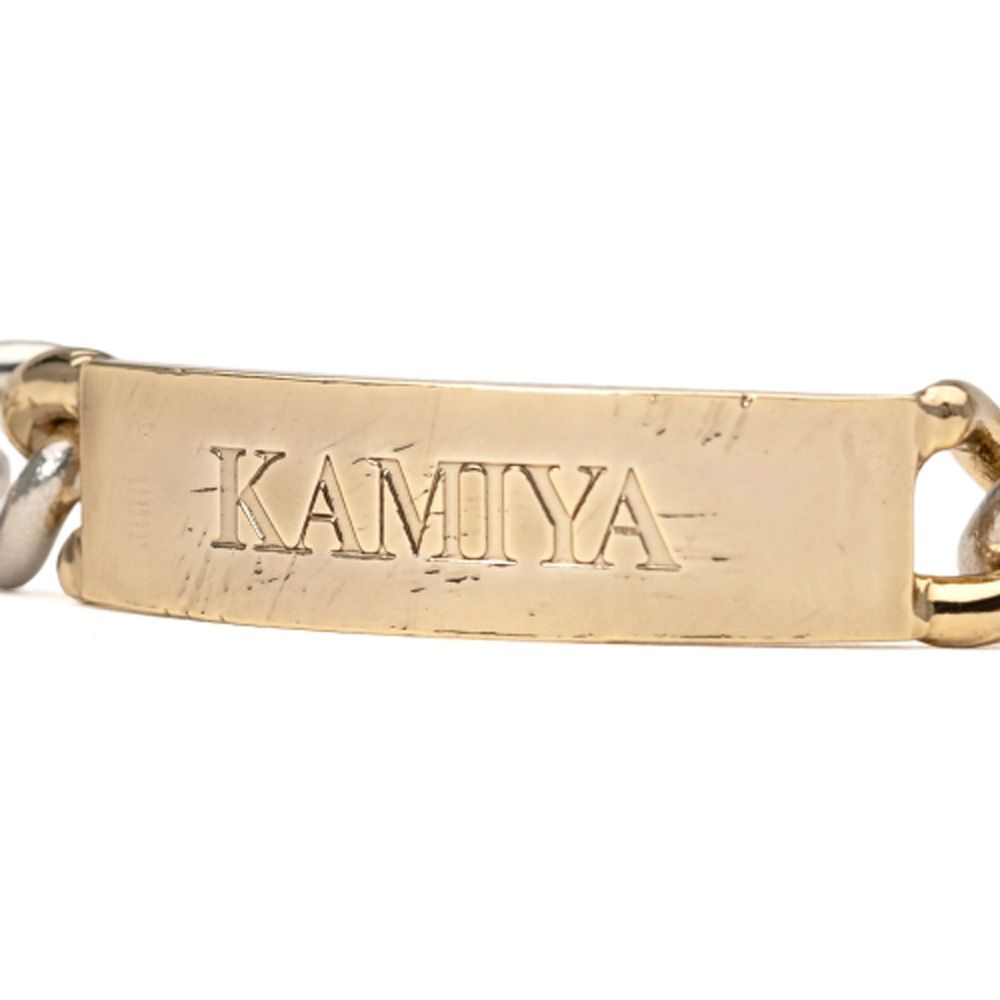 KAMIYA - KAMIYA ID Bracelet - GOLD / ブレスレット / G12AC071