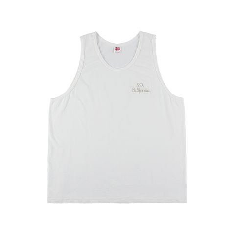 SD US Cotton Logo Tank - White / タンクトップ / TSTNG080