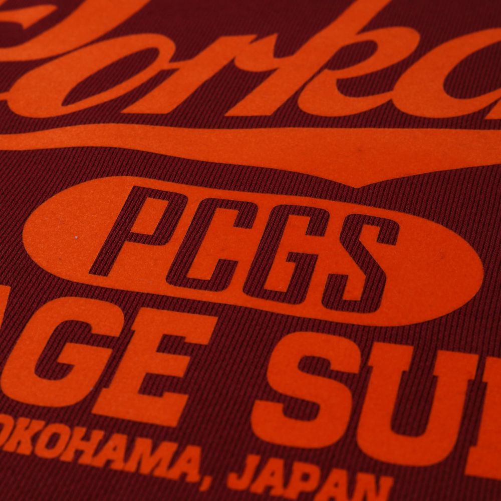 SCRIPT COLLEGE SWEAT - MAROON / スウェット