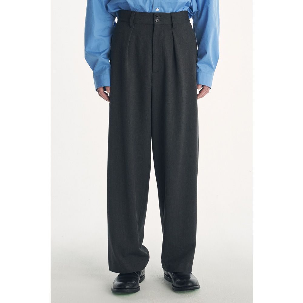 WARM SLACKS - GREY / スラックス / VTM-26-P-118