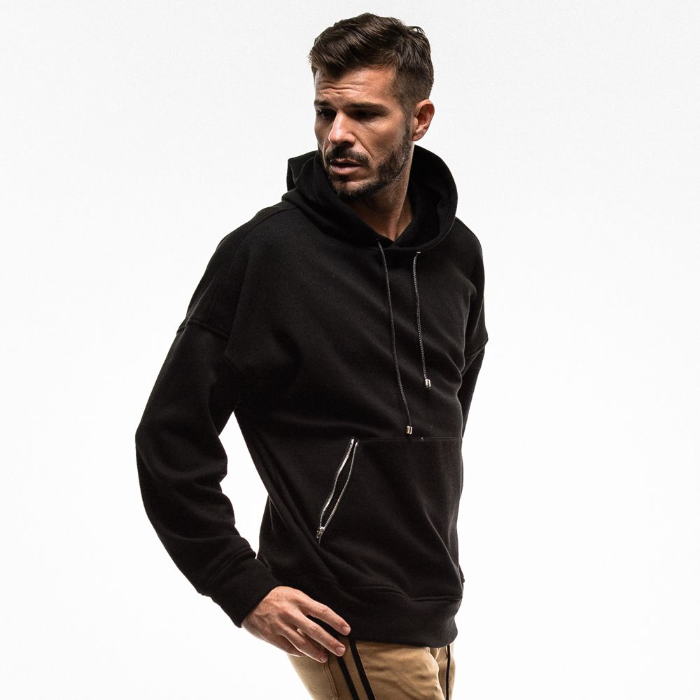 shaggy fleece rib thermal Hoodie / ヒートリブサーマル パーカー / RC18-C-003