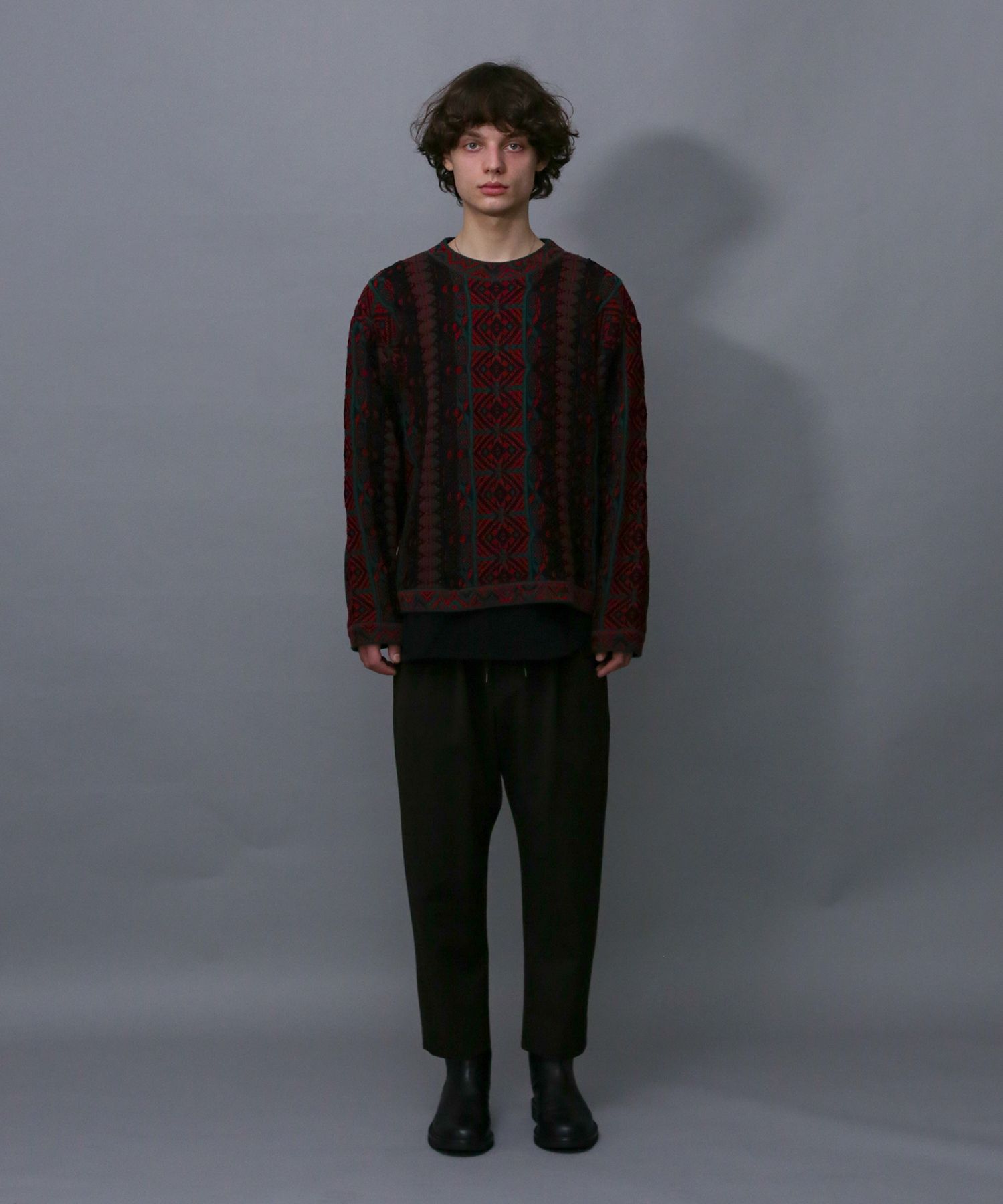 Iroquois - 7GG COOGI TUCK KNIT / プルオーバーニット / 279200