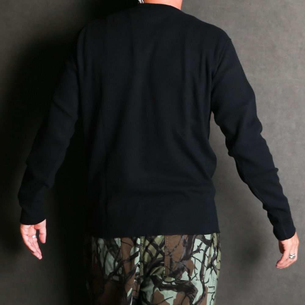 HONEYCOMB THERMAL - BLACK / ロングスリーブ サーマル / 24'RTC-0902
