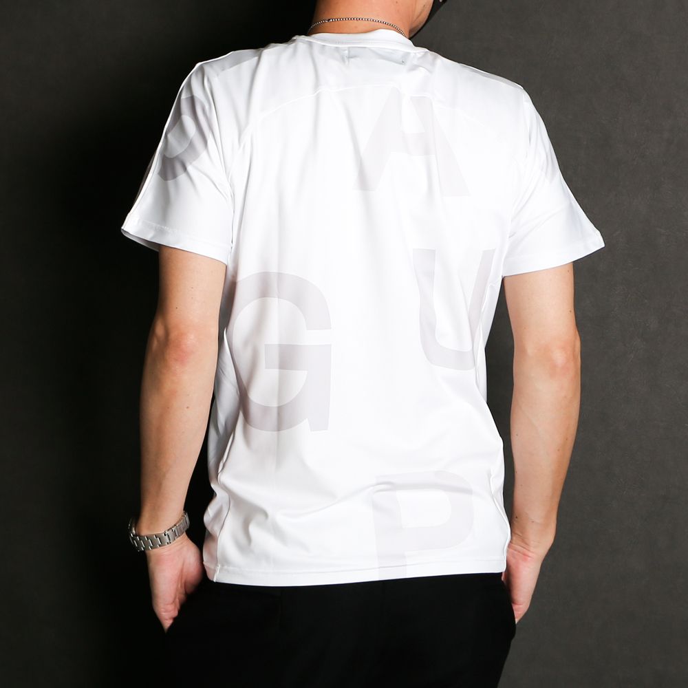 Rash guard S/S / ランダムロゴ ラッシュガードTシャツ / UST-21012