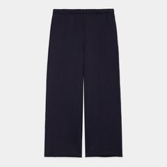 【ラスト1点-サイズ2】 GYM PANTS - D.NAVY / オーガニックコットンヘビー吊裏毛 - ジムパンツ / A25D03PT01C